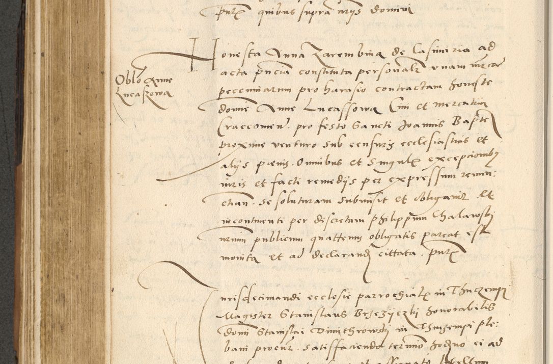 Zdjęcie nr 341 dla obiektu archiwalnego: [Acta actorum officialia coram Paula Crassowski]