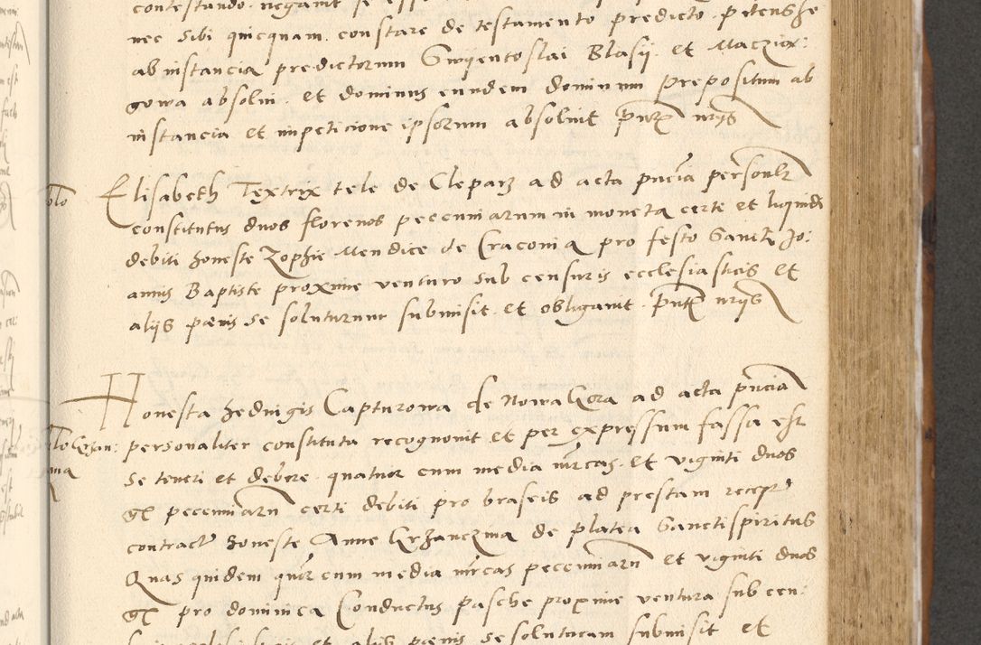 Zdjęcie nr 340 dla obiektu archiwalnego: [Acta actorum officialia coram Paula Crassowski]