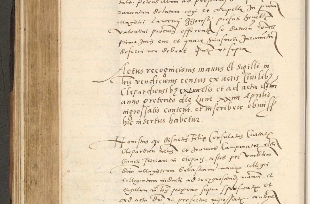 Zdjęcie nr 337 dla obiektu archiwalnego: [Acta actorum officialia coram Paula Crassowski]