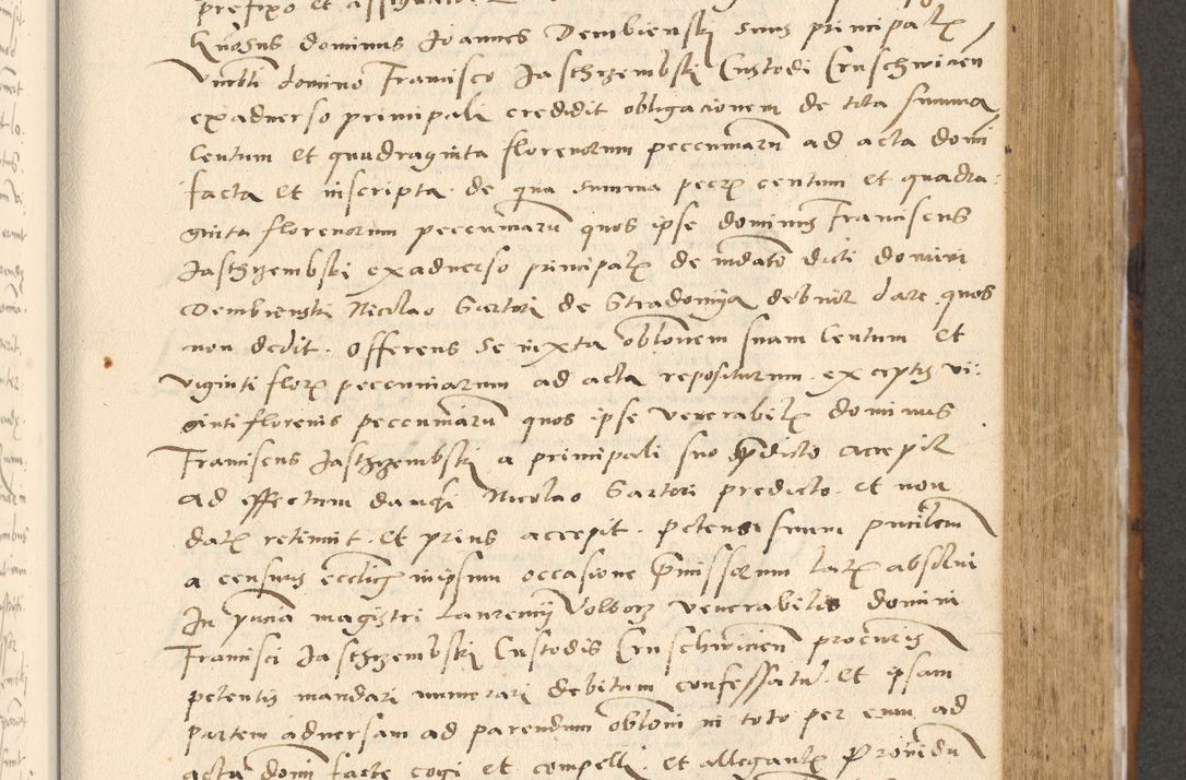 Zdjęcie nr 334 dla obiektu archiwalnego: [Acta actorum officialia coram Paula Crassowski]