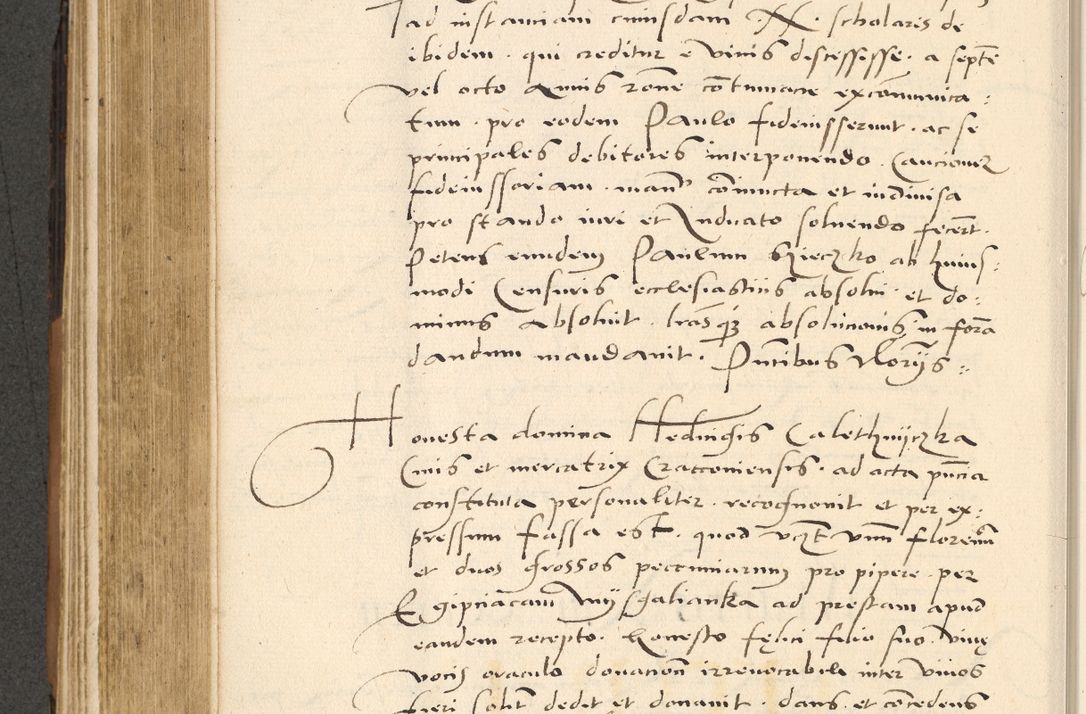 Zdjęcie nr 329 dla obiektu archiwalnego: [Acta actorum officialia coram Paula Crassowski]