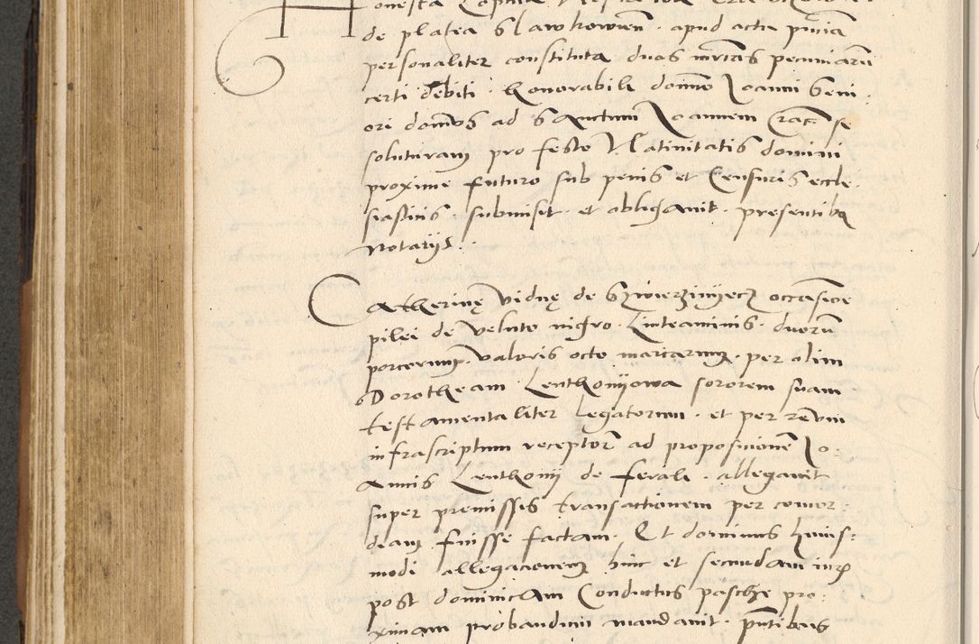 Zdjęcie nr 325 dla obiektu archiwalnego: [Acta actorum officialia coram Paula Crassowski]