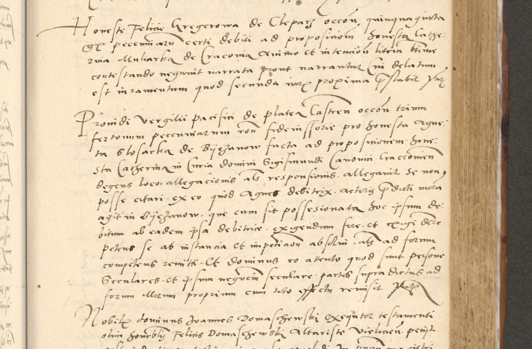 Zdjęcie nr 316 dla obiektu archiwalnego: [Acta actorum officialia coram Paula Crassowski]