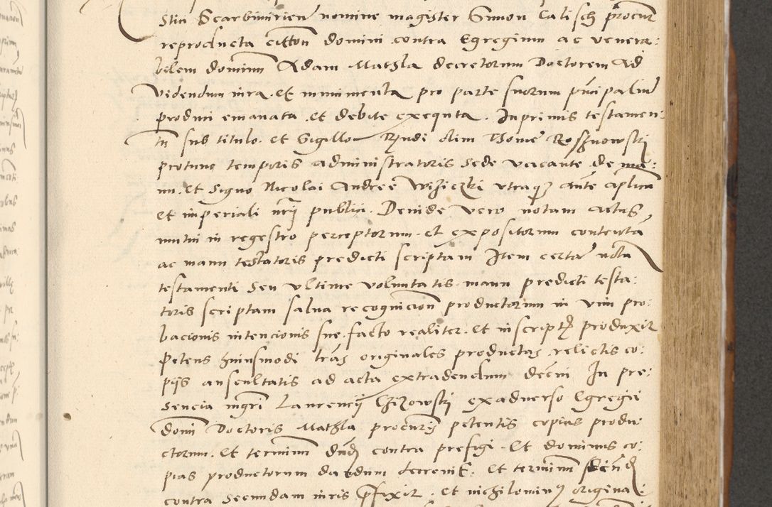 Zdjęcie nr 298 dla obiektu archiwalnego: [Acta actorum officialia coram Paula Crassowski]