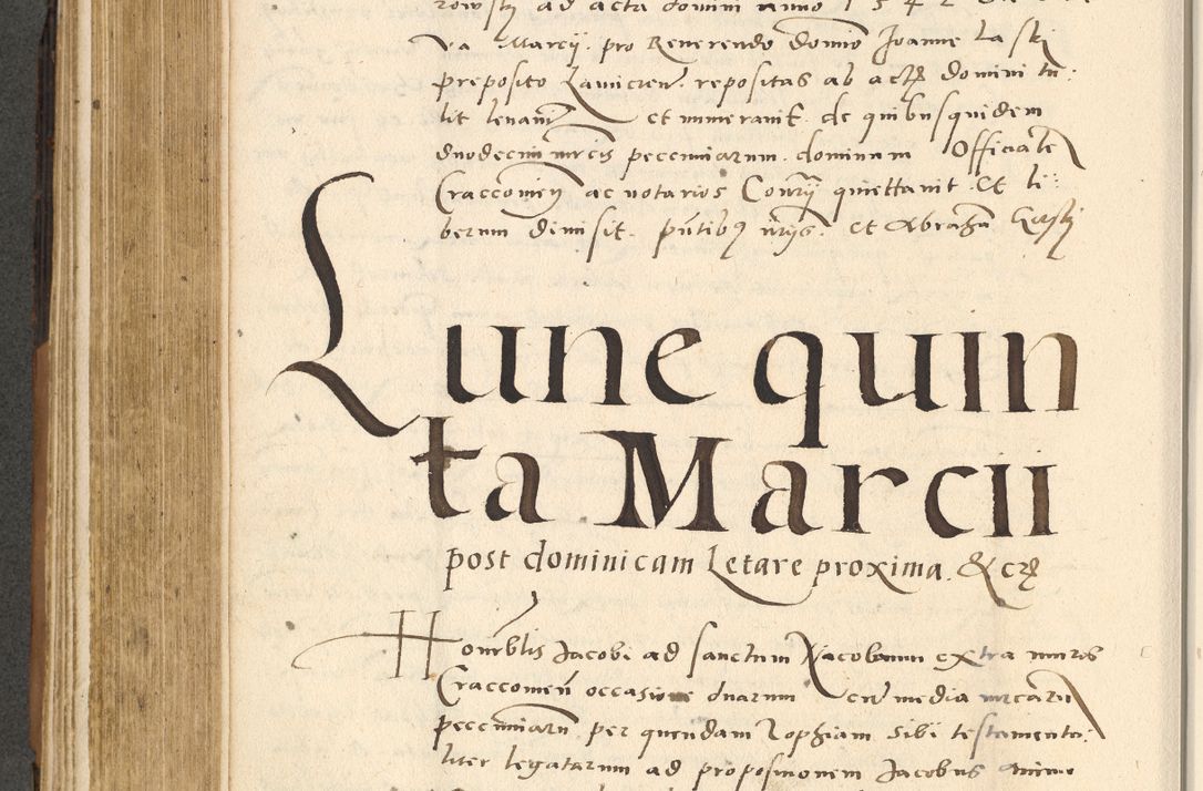 Zdjęcie nr 289 dla obiektu archiwalnego: [Acta actorum officialia coram Paula Crassowski]