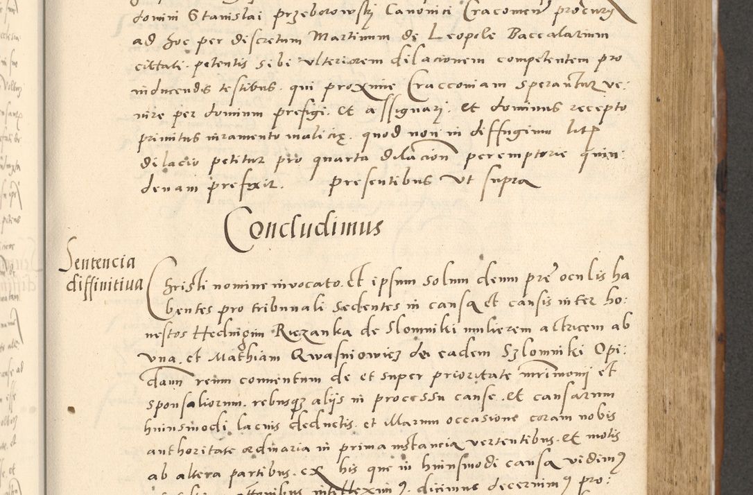 Zdjęcie nr 286 dla obiektu archiwalnego: [Acta actorum officialia coram Paula Crassowski]