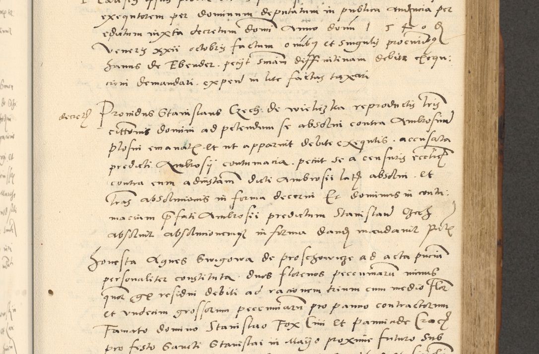 Zdjęcie nr 276 dla obiektu archiwalnego: [Acta actorum officialia coram Paula Crassowski]