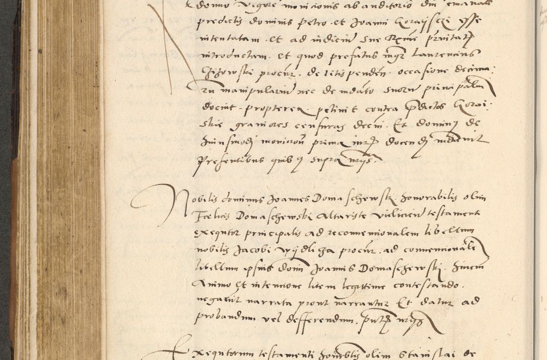 Zdjęcie nr 273 dla obiektu archiwalnego: [Acta actorum officialia coram Paula Crassowski]