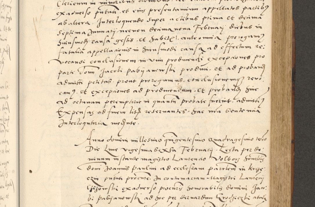 Zdjęcie nr 266 dla obiektu archiwalnego: [Acta actorum officialia coram Paula Crassowski]