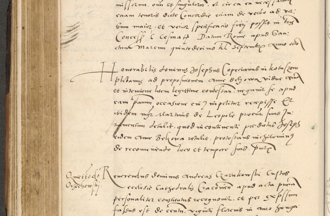 Zdjęcie nr 261 dla obiektu archiwalnego: [Acta actorum officialia coram Paula Crassowski]