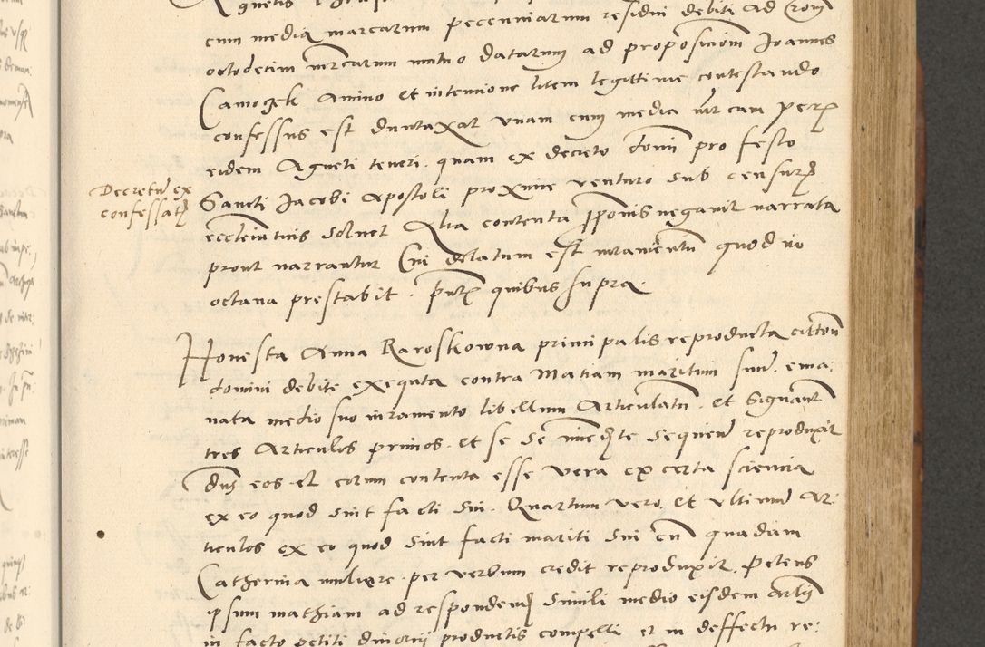 Zdjęcie nr 258 dla obiektu archiwalnego: [Acta actorum officialia coram Paula Crassowski]