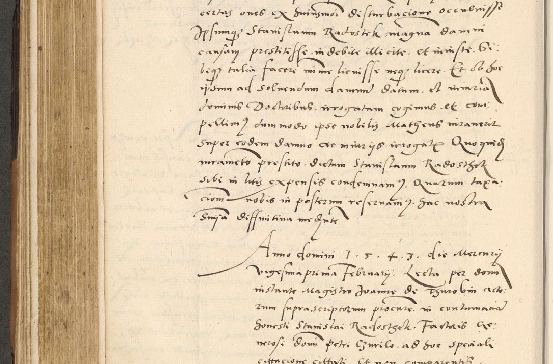 Zdjęcie nr 251 dla obiektu archiwalnego: [Acta actorum officialia coram Paula Crassowski]