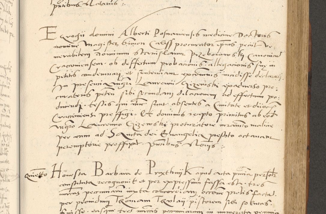 Zdjęcie nr 224 dla obiektu archiwalnego: [Acta actorum officialia coram Paula Crassowski]