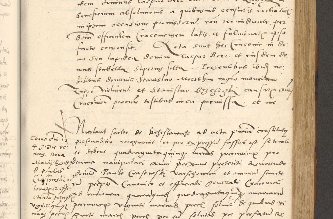 Zdjęcie nr 210 dla obiektu archiwalnego: [Acta actorum officialia coram Paula Crassowski]