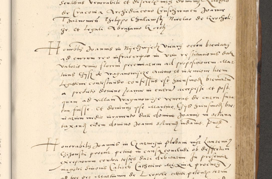 Zdjęcie nr 408 dla obiektu archiwalnego: [Acta actorum officialia coram Paula Crassowski]