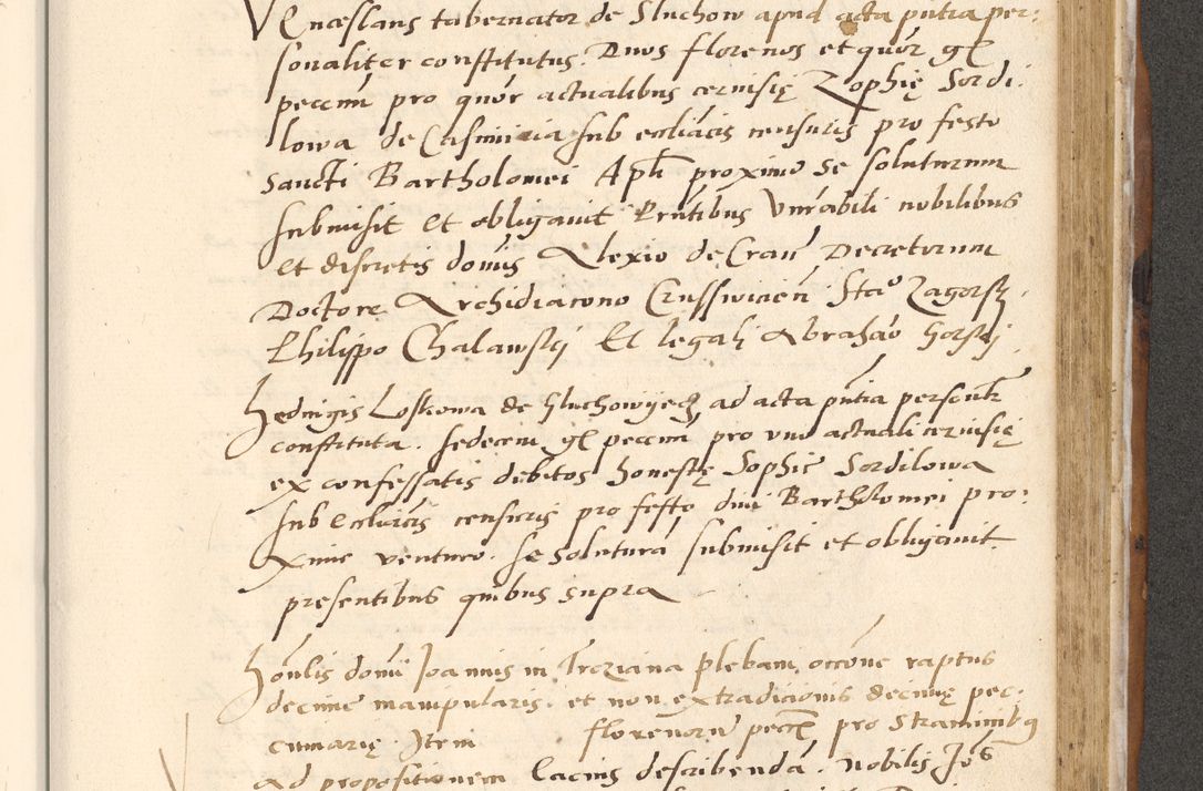 Zdjęcie nr 596 dla obiektu archiwalnego: [Acta actorum officialia coram Paula Crassowski]