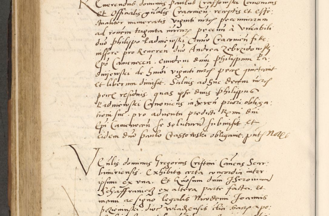 Zdjęcie nr 593 dla obiektu archiwalnego: [Acta actorum officialia coram Paula Crassowski]