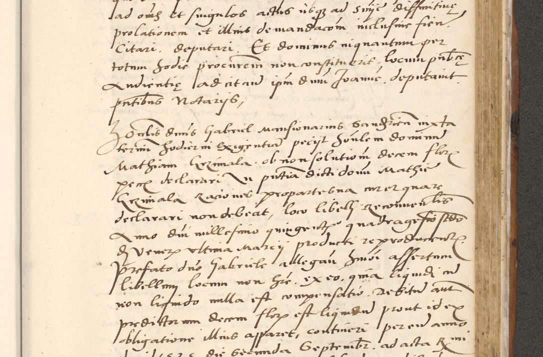 Zdjęcie nr 592 dla obiektu archiwalnego: [Acta actorum officialia coram Paula Crassowski]