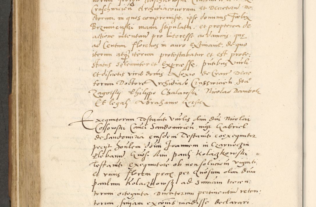 Zdjęcie nr 591 dla obiektu archiwalnego: [Acta actorum officialia coram Paula Crassowski]