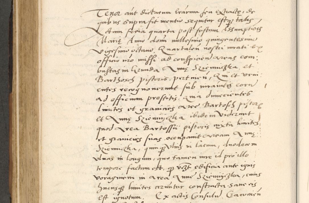 Zdjęcie nr 587 dla obiektu archiwalnego: [Acta actorum officialia coram Paula Crassowski]