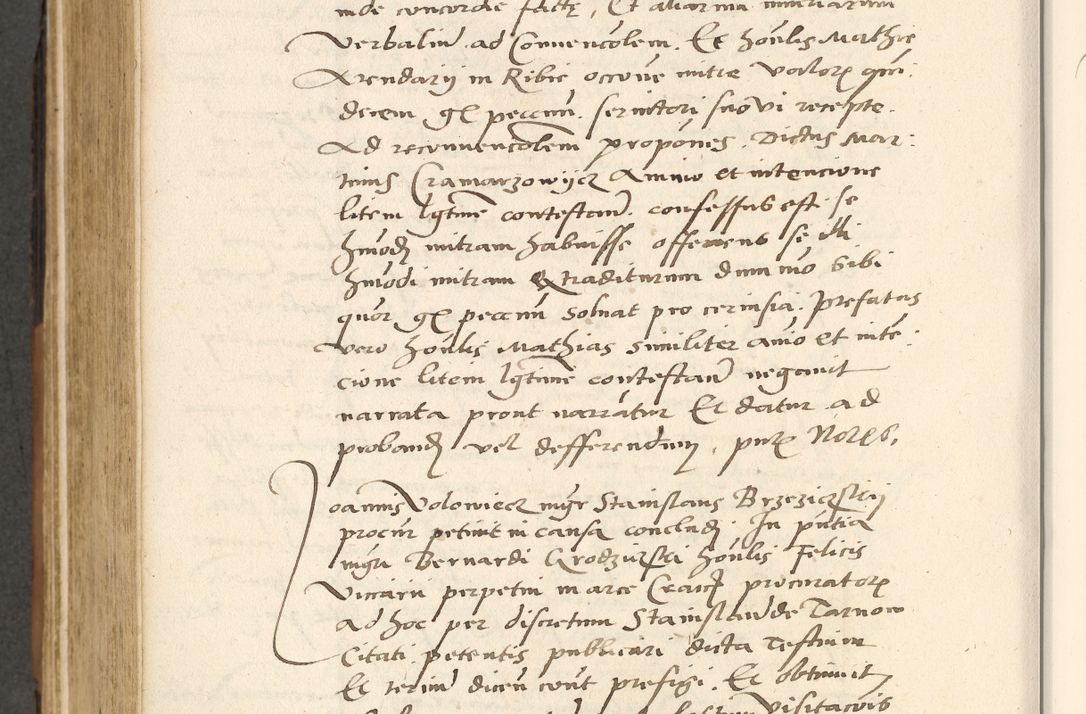 Zdjęcie nr 585 dla obiektu archiwalnego: [Acta actorum officialia coram Paula Crassowski]