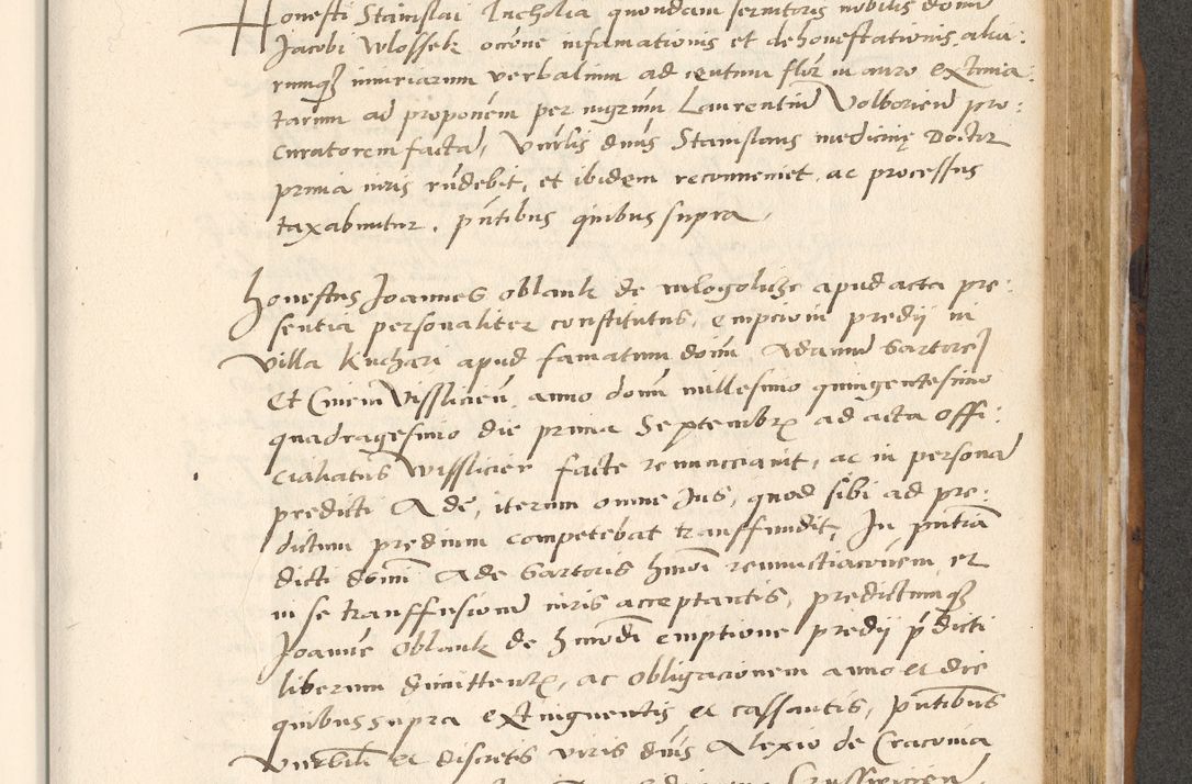 Zdjęcie nr 580 dla obiektu archiwalnego: [Acta actorum officialia coram Paula Crassowski]