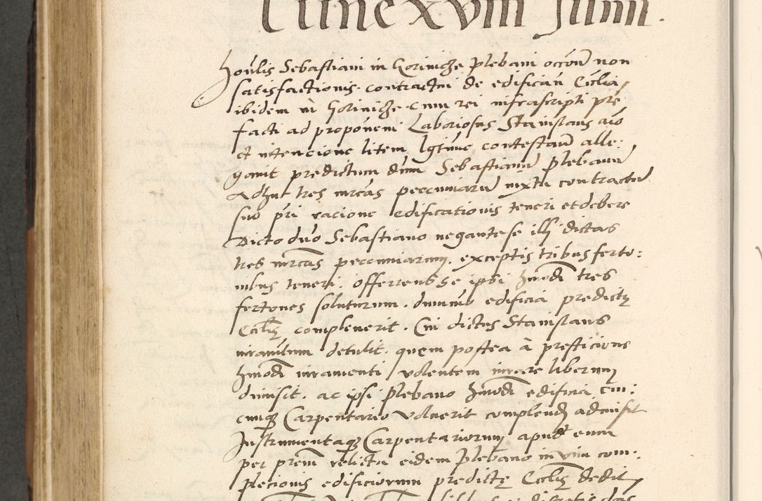 Zdjęcie nr 575 dla obiektu archiwalnego: [Acta actorum officialia coram Paula Crassowski]