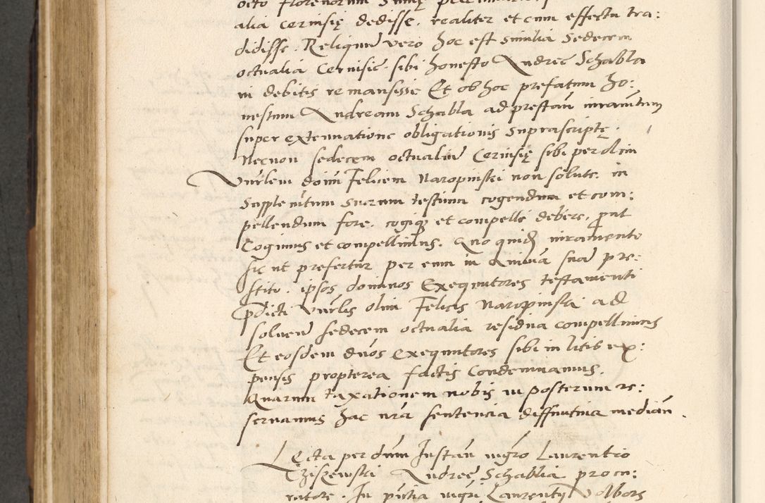 Zdjęcie nr 573 dla obiektu archiwalnego: [Acta actorum officialia coram Paula Crassowski]