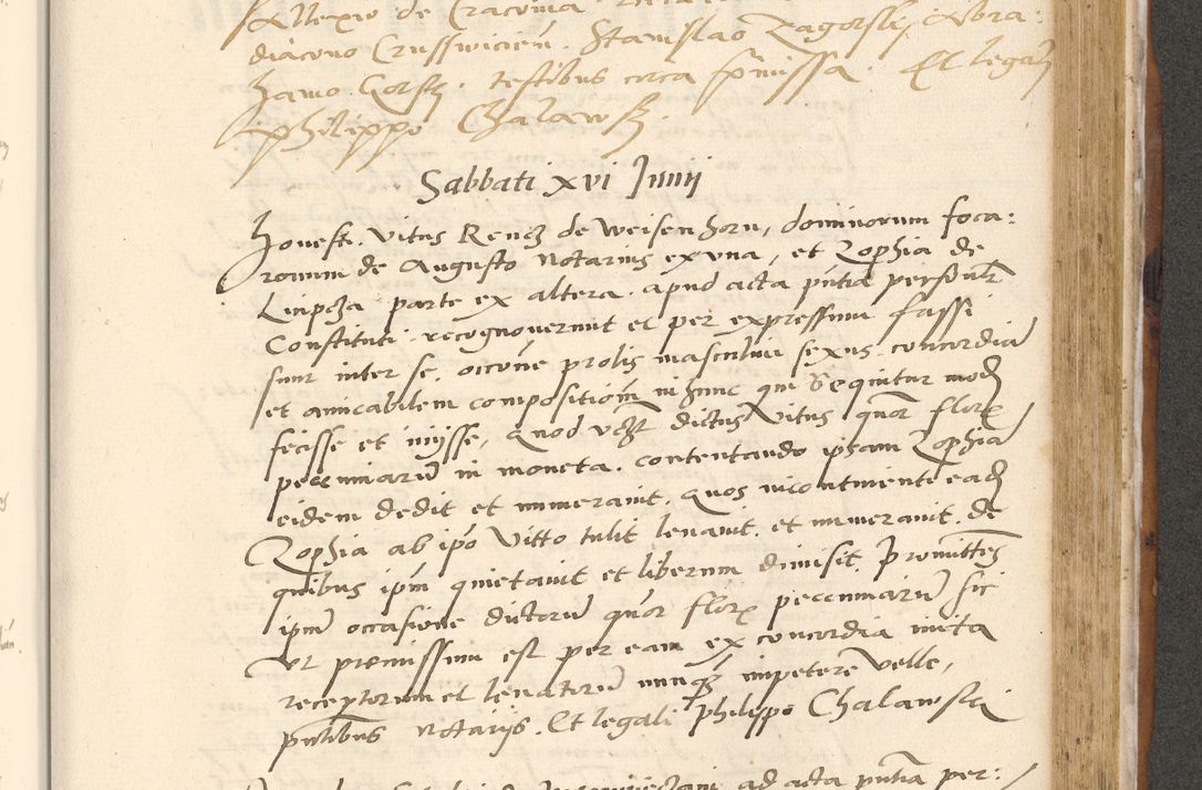 Zdjęcie nr 574 dla obiektu archiwalnego: [Acta actorum officialia coram Paula Crassowski]