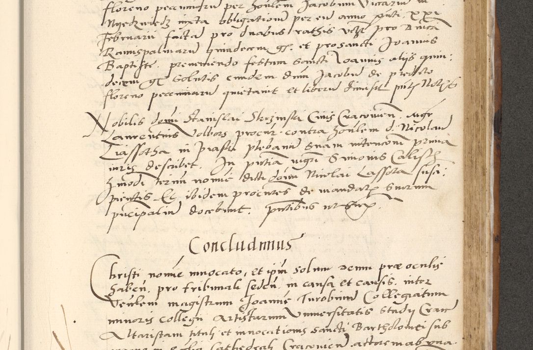 Zdjęcie nr 570 dla obiektu archiwalnego: [Acta actorum officialia coram Paula Crassowski]