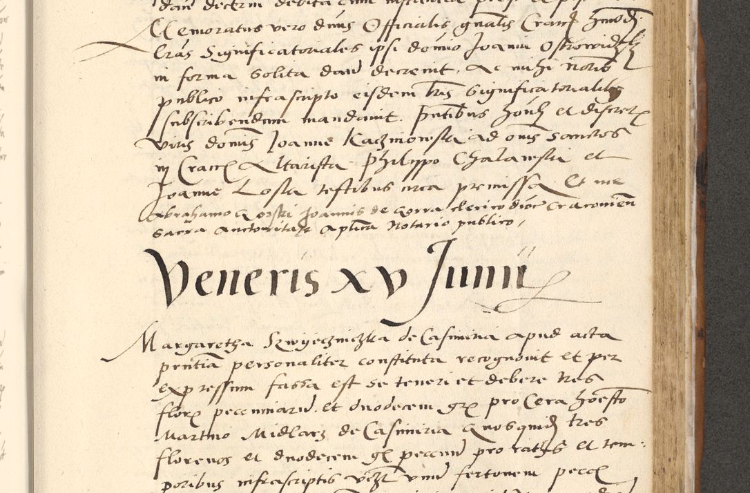 Zdjęcie nr 566 dla obiektu archiwalnego: [Acta actorum officialia coram Paula Crassowski]