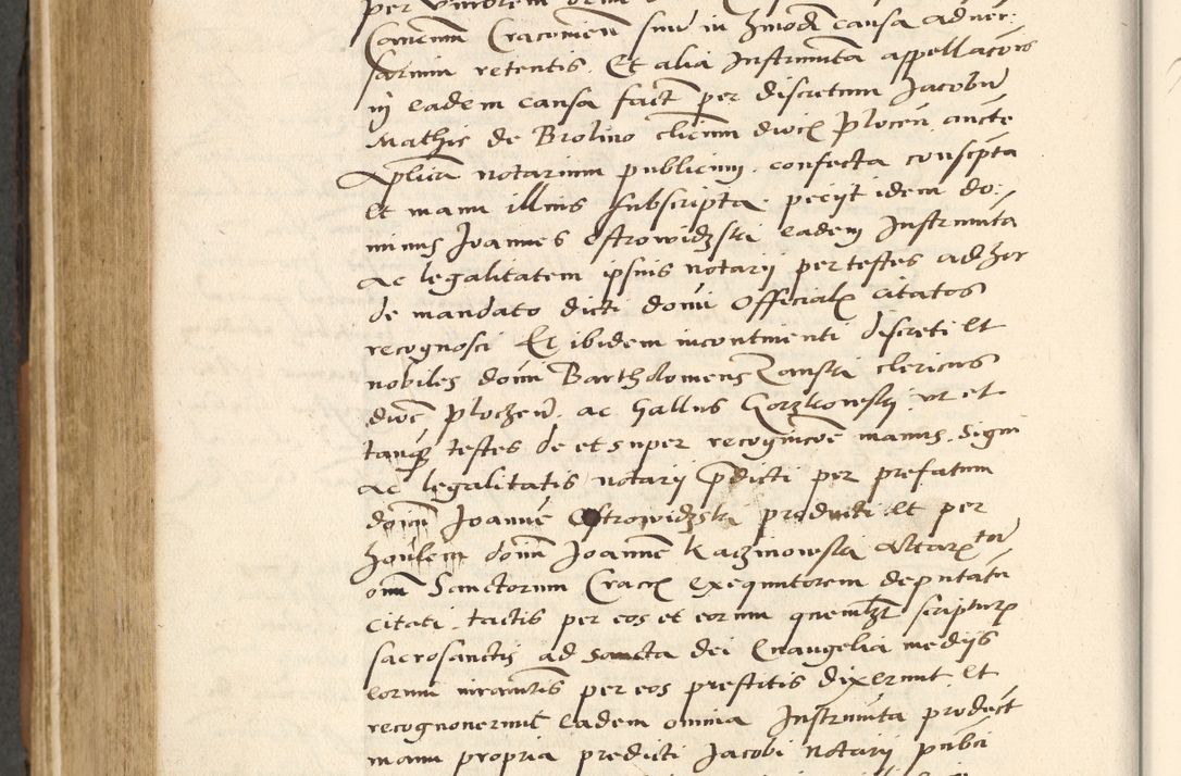 Zdjęcie nr 565 dla obiektu archiwalnego: [Acta actorum officialia coram Paula Crassowski]