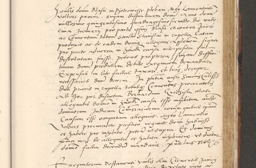 Zdjęcie nr 562 dla obiektu archiwalnego: [Acta actorum officialia coram Paula Crassowski]