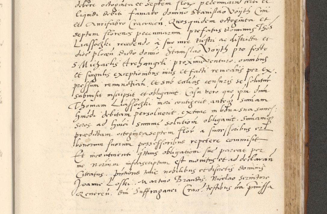 Zdjęcie nr 558 dla obiektu archiwalnego: [Acta actorum officialia coram Paula Crassowski]