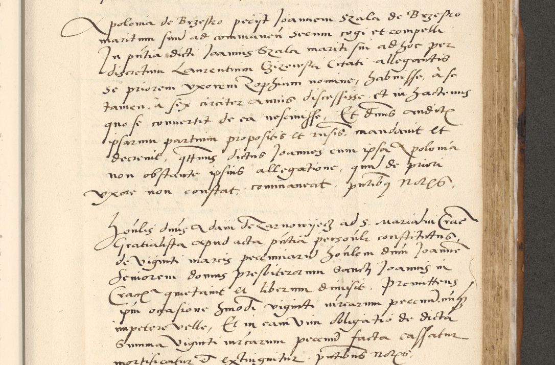 Zdjęcie nr 556 dla obiektu archiwalnego: [Acta actorum officialia coram Paula Crassowski]