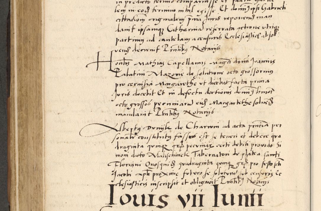 Zdjęcie nr 553 dla obiektu archiwalnego: [Acta actorum officialia coram Paula Crassowski]