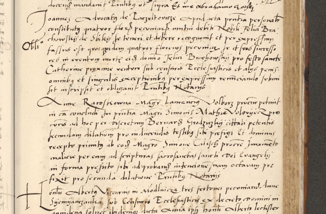 Zdjęcie nr 552 dla obiektu archiwalnego: [Acta actorum officialia coram Paula Crassowski]