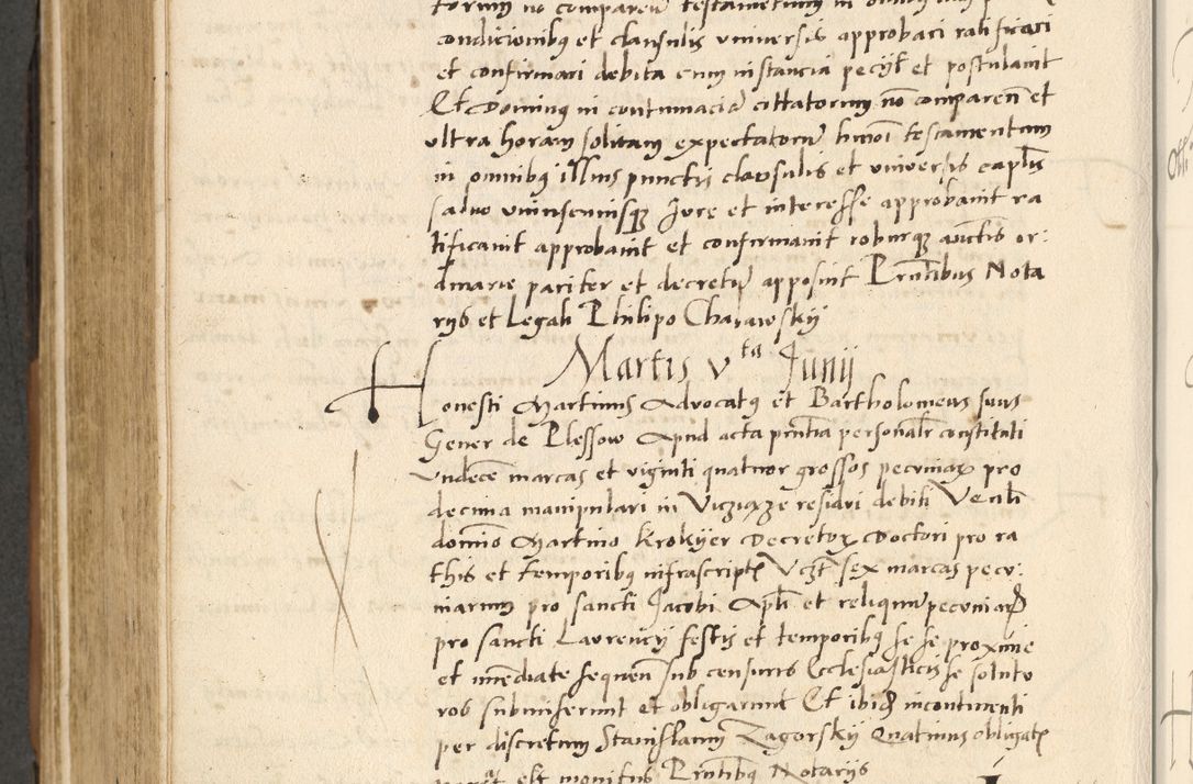 Zdjęcie nr 551 dla obiektu archiwalnego: [Acta actorum officialia coram Paula Crassowski]