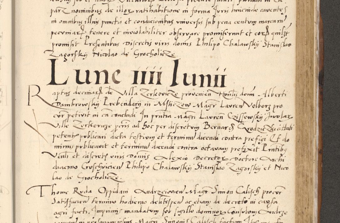 Zdjęcie nr 548 dla obiektu archiwalnego: [Acta actorum officialia coram Paula Crassowski]