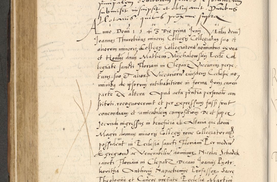 Zdjęcie nr 547 dla obiektu archiwalnego: [Acta actorum officialia coram Paula Crassowski]