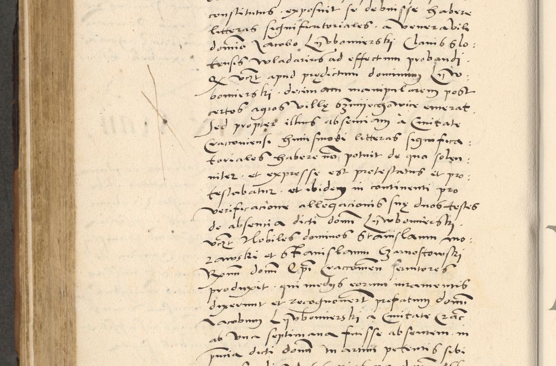 Zdjęcie nr 539 dla obiektu archiwalnego: [Acta actorum officialia coram Paula Crassowski]