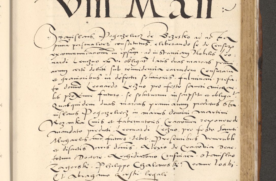 Zdjęcie nr 534 dla obiektu archiwalnego: [Acta actorum officialia coram Paula Crassowski]