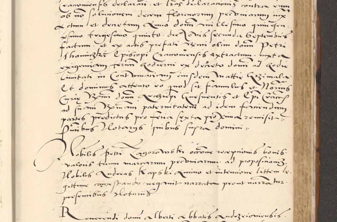 Zdjęcie nr 526 dla obiektu archiwalnego: [Acta actorum officialia coram Paula Crassowski]