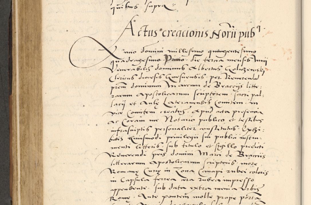 Zdjęcie nr 521 dla obiektu archiwalnego: [Acta actorum officialia coram Paula Crassowski]