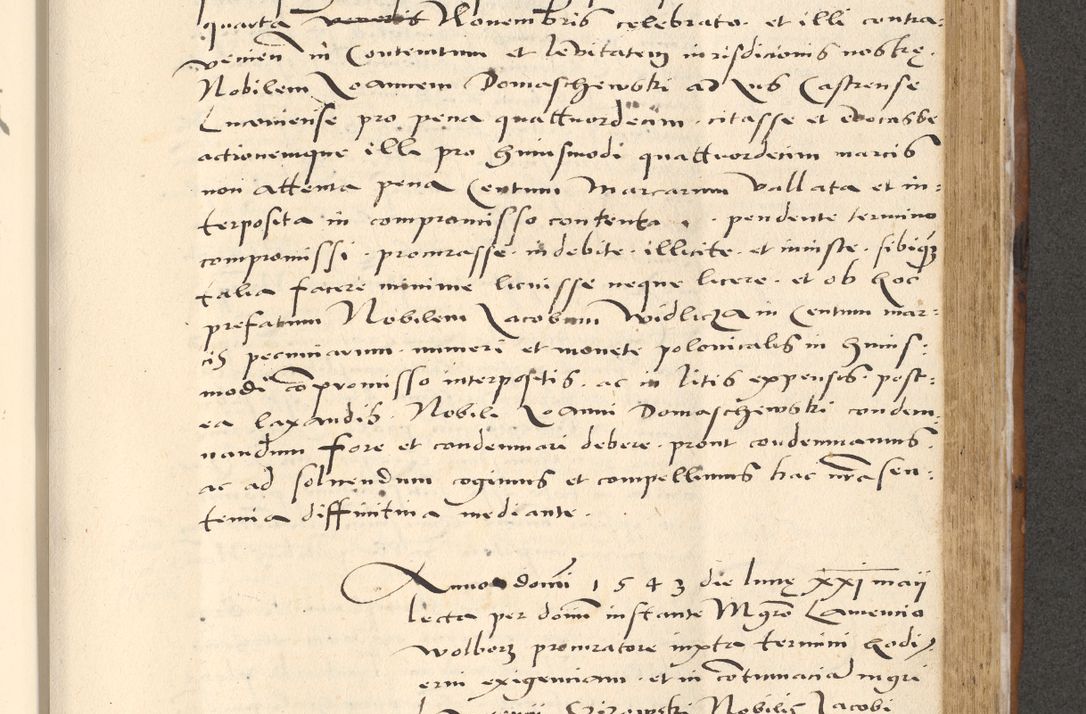 Zdjęcie nr 518 dla obiektu archiwalnego: [Acta actorum officialia coram Paula Crassowski]