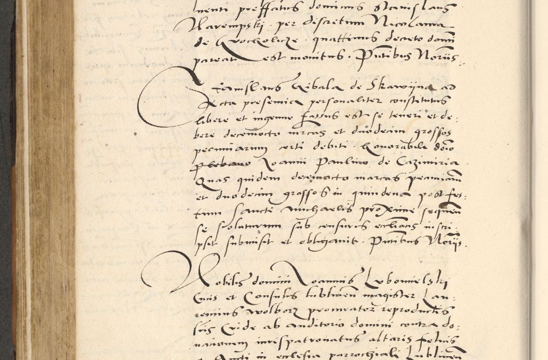 Zdjęcie nr 513 dla obiektu archiwalnego: [Acta actorum officialia coram Paula Crassowski]