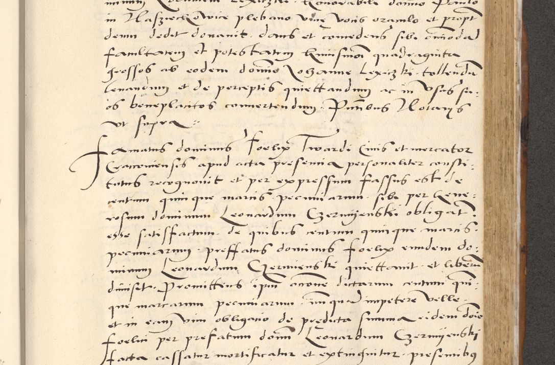 Zdjęcie nr 508 dla obiektu archiwalnego: [Acta actorum officialia coram Paula Crassowski]