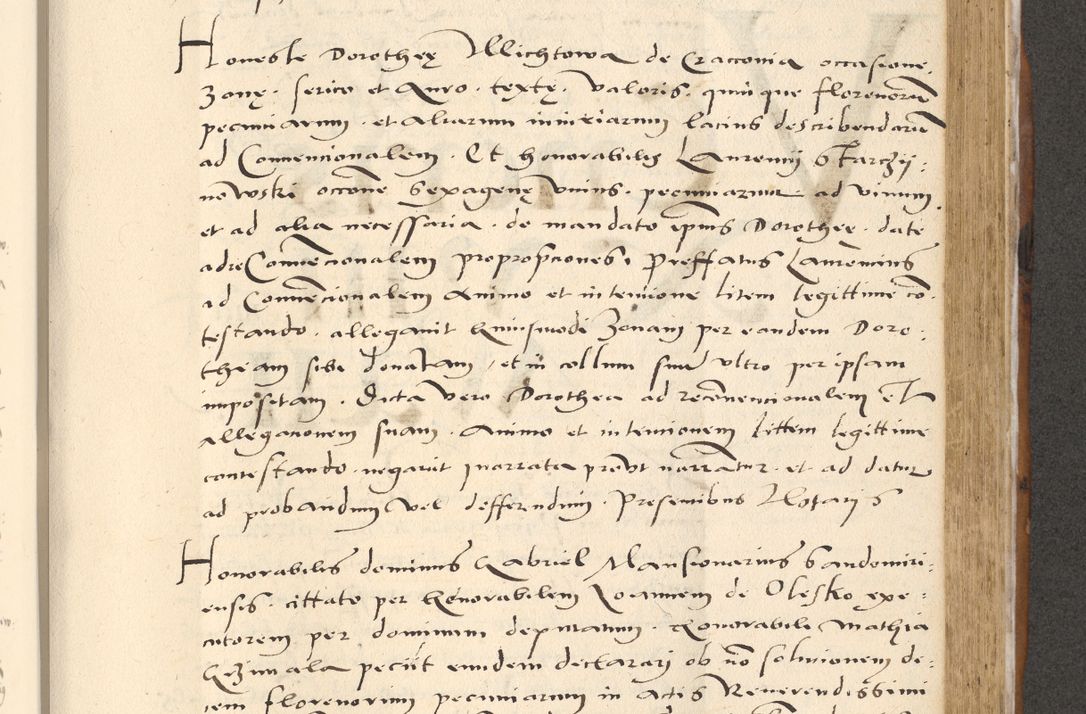 Zdjęcie nr 506 dla obiektu archiwalnego: [Acta actorum officialia coram Paula Crassowski]