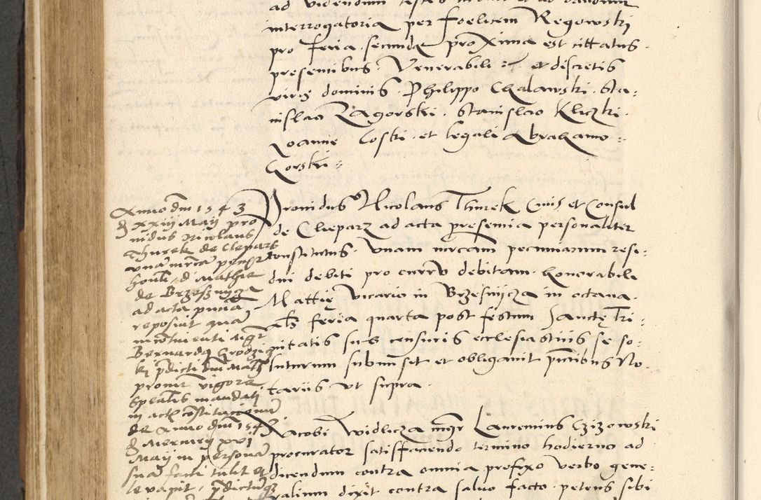 Zdjęcie nr 501 dla obiektu archiwalnego: [Acta actorum officialia coram Paula Crassowski]