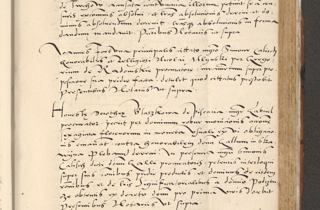 Zdjęcie nr 502 dla obiektu archiwalnego: [Acta actorum officialia coram Paula Crassowski]